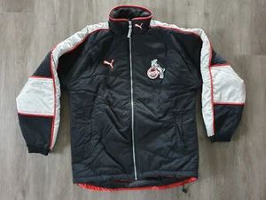 1. FC Köln Puma Cellerator Winter Jacke Stadion Schwarz Rot Silber Gr. XL NEU - Bild 1 von 3