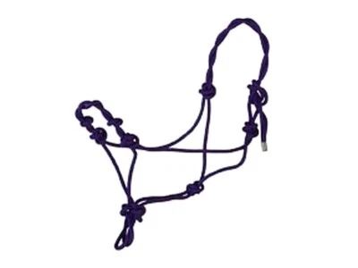 Formay 4 knot on nose rope halter 194056pp, western,english horse tack,