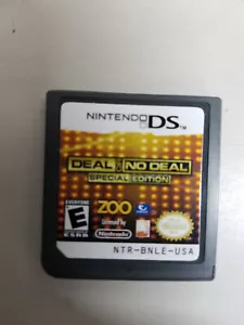 Deal or No Deal Nintendo DS Cart only tested cleaned - Picture 1 of 1