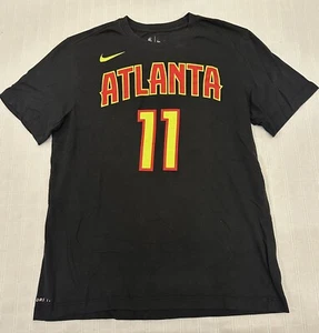 The Nike Tee NBA Atlanta Hawks Trae Young #11 Black Dri Fit M Medium - Bild 1 von 12