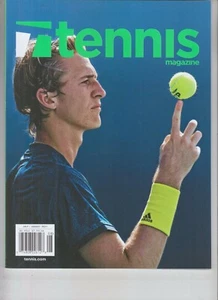 SEBASTIAN KORDA TENNIS MAGAZINE JUL AUG 2021 NO LABEL - Picture 1 of 1