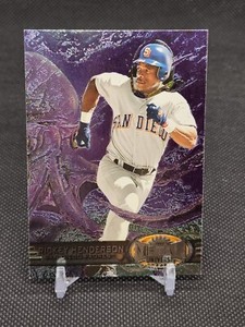 RICKEY HENDERSON ⚾️ 1997 Metal Universe #221 | San Diego Padres