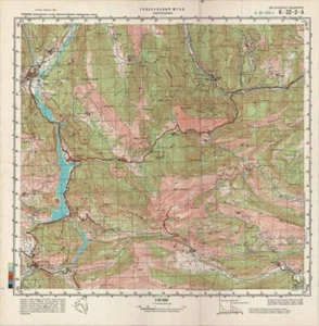 Mapa topográfico militar soviético ruso - CASTELLANO (Francia) 1:50 000, edición 1987 - Imagen 1 de 7