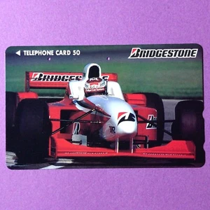 Tarjeta telefónica coche F1 FOOTWORK FA17 Jos Verstappen Bridgestone Japón - Imagen 1 de 3