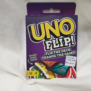 UNO Flip Card Game Preloved As New Free Post Aust - Picture 1 of 4