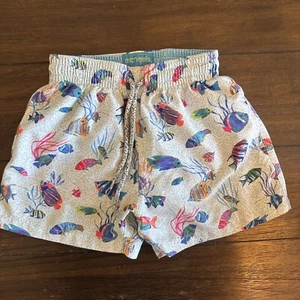 Michael's Boys Fish Chart Swim Trunks sz 8 - Picture 1 of 11