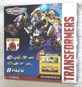 Micro Machines TRANSFORMERS 2007 MOVIE Box Set of 8 Blackout Ratchet Jazz Brawl - Picture 1 of 2