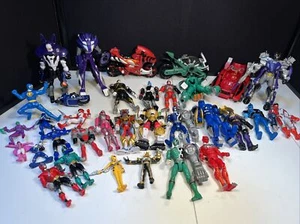 Riesiges Konvolut MMPR Mighty Morphin Power Rangers Figuren Fahrzeuge - Bild 1 von 12