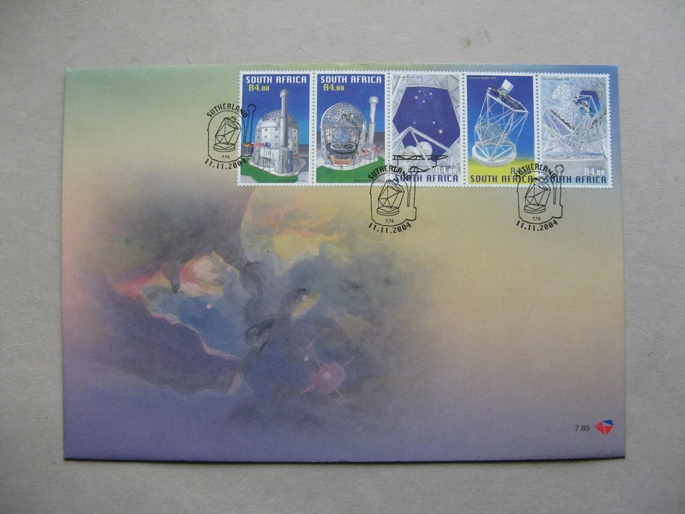 SOUTH AFRICA, large cover FDC 2004, Salt Telescope, astronomy - Image 1 of 1