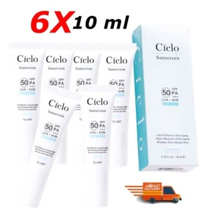 6X Cielo Crema Solare Luce Blu SPF50 Anti Inquinamento Pelle Olio Controllo Protezione 1 - Foto 1 di 8