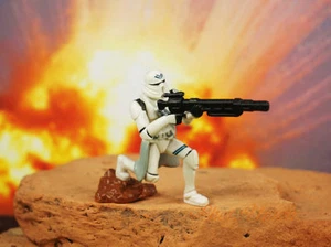 Hasbro Star Wars 1:32 Toy Soldier Action Figure Sandtrooper Stormtrooper K1266 U - Picture 1 of 2