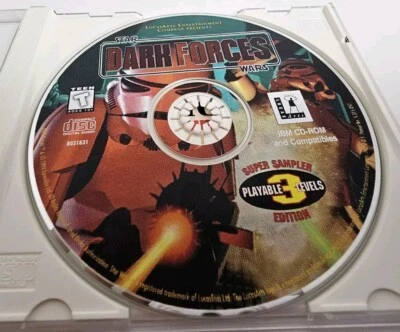Star Wars Dark Forces PC 1994 Super Sampler Edition 3 Playable Levels disc only - Image 1 of 4