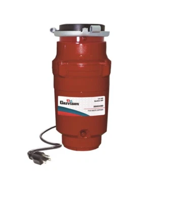 Garrison 3580490 Eliminación de residuos de alimentos 1/3 HP Alimentación continua de basura Foto 1 de 4