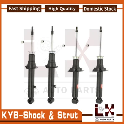 KYB 4 PEÇAS APOIOS DE SUSPENSÃO AMORTECEDORES para TOYOTA SUPRA 86 87 88 89 90 91 1992 341069 341070 - Imagem 1 de 4