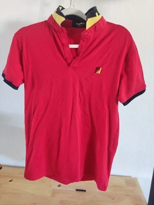 FENDI ROMA КОРОТКИЙ РУКАВ ФУТБОЛКА РАЗМЕР M СДЕЛАНО В ИТАЛИИ - Изображение 1 из 4