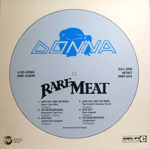 FRANK ZAPPA "RARE MEAT" mini lp USA reissue mint - Picture 1 of 5