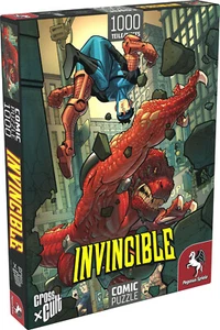 Puzzle: Invincible (Invincible vs. Dinosaurus), 1.000 Teile #76001G - Picture 1 of 3