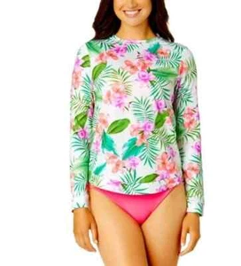 Hurley Women’s UPF 50+ Long Sleeve Sun Shirt | Rash Guard Swim Top XS–XXL NWT - Picture 1 of 7