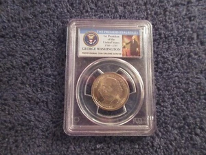 Washington Missing Edge Lettering 2007 certificado por PCGS como nuevo 65 error como nuevo  - Imagen 1 de 5