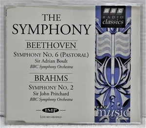 THE SYMPHONY "Beethoven Symphony No.6 / Brahms Symphony No.2" CD BBC SM95D - Bild 1 von 2