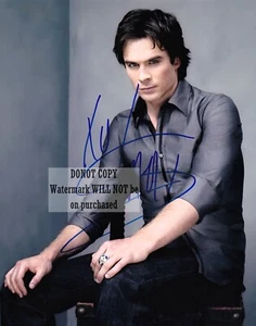 IAN SOMERHALDER VAMPIRE DIARIES 8 x10" handsigniertes handsigniertes Foto 7784 - Bild 1 von 1