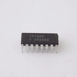 5x 7475PC TTL IC 7475 SN7475N DM7475 - Picture 1 of 3
