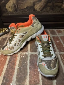 Under Armour Men's Grit Off Road Hiker Shoes, Camo Suede Size 13 Discontinued - Picture 1 of 11