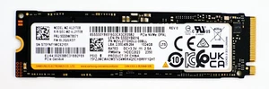 Samsung 1TB PM9A1a Gen4x4 NVMe M.2 PCIe Lenovo OPAL SSD, MZVL21T0HDLU SSS0Y86516 - Picture 1 of 2