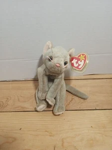 TY Beanie Baby - SCAT il gatto (5,5 pollici) - Foto 1 di 9