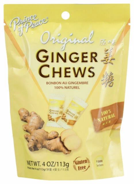 Prince of Peace Ginger Chews - 4 oz