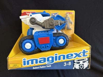 NEW Fisher-Price Imaginext Robot Police Tank Vehicle Target Exclusive w/figure - Image 1 of 4