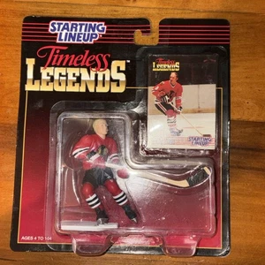 1995 Startaufstellung Bobby Hull Timeless Legends Hockey Blackhawks. - Bild 1 von 2
