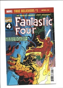 TRUE BELIEVERS FANTASTIC FOUR #1 2020 1VF/NMN M - Picture 1 of 2