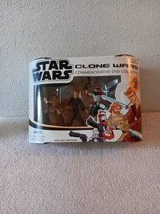Star Wars Clone Wars Commemorative DVD collection Jedi Force 3-Pack - Picture 1 of 1