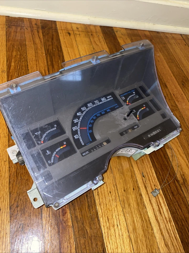 PANTALLA VELOCÍMETRO CUADRO DE INSTRUMENTOS INDICADORES PANEL TABLERO 1987-93 CHEVY ASTRO Foto 1 de 4