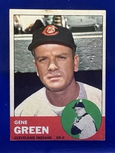 1963 Topps #506, Gene Green, Cleveland Indians - Bild 1 von 2