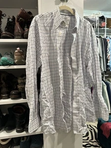 Joseph A Banks 1905 Shirt 17 1/2 X 36 Dress Short. No Iron - Picture 1 of 4