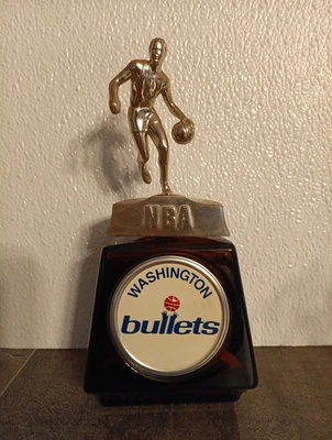 Vintage Washington Bullets full AVON Cologne Trophy Bottle NBA Decanter Rare - Image 1 of 4
