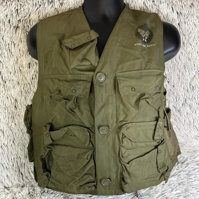 WWII Vest USAAF Army Air Force Type C-1 Emergency Sustenance Reliance Military - Image 1 of 4