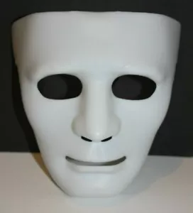 Costume robusto viso intero in plastica semplice maschera festa squadra di danza hip hop opera danza - Foto 1 di 2
