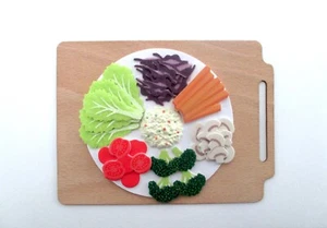Papyrus NIQUEA.D 3D Layered Charcuterie Vegetable Board Blank Greeting Card - Picture 1 of 4
