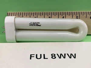 Feit Electric FUL8T6WW FUL 8T6 WW U-TUBE 4 PIN WARM WHITE - Picture 1 of 5