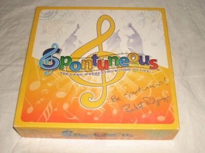 NOVO-RARO-1 DE 500 INVENTOR ASSINADO- ESPONTÂNEO, O JOGO DE TABULEIRO JOGO DE MÚSICA - Imagem 1 de 4