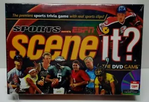 SCENE IT? SPORTS Powered by ESPN The DVD Game Sports Trivia BRAND NEW Sealed - Picture 1 of 4