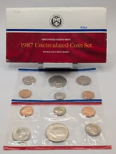 Kursmünzensatz US Mint 1987 - P & D - Bild 1 von 7