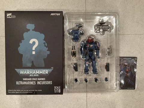 JoyToy Action Figure Warhammer 40K Ultramarines Incursor Brother Sergeant Romulo Cover