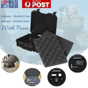 Petour Waterproof Hard Carry Case Portable Camera Tool Storage W/Foam AU Stock - Picture 1 of 10