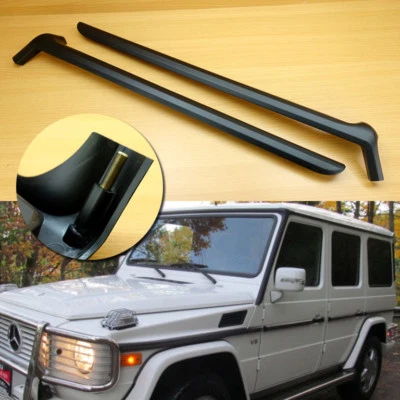 1986-2017 Matte Black Fit BENZ G-Class W463 G500/G55/G63 A Pillar Air Vent Cover - Image 1 of 4