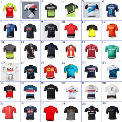 Camiseta deportiva de ciclismo de manga corta para hombre de colección Foto 1 de 4