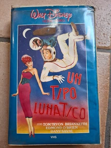 Un tipo lunatico 1962 Vhs Videocassetta con Cartolina Walt Disney Tom Tryon Rara - Imagen 1 de 8